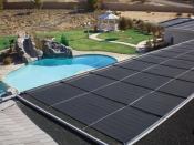 Most solar collectors are

installed on the roof, as long as they are not too steep and there

is not too much shade.