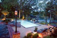 The Canvas:Southern bayou, drenched soil, massive treesThe Palette: French Quarter flairs, a woman’s curves, the warmth of crimson brickThe Masterpiece: A backyard brimming with romance, a mold is broken