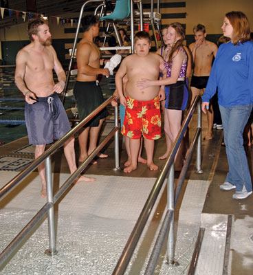 Going in gradually:

Designers who prefer zero-depth entries worry that new ADA language

will discourage their use.