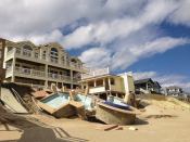 Washed out: Hurricane Sandy 

obliterated more than a half-dozen pools in the town of Duck, N.C. Town officials recently passed an ordinance placing a 30-foot buffer between pools and sand dunes.