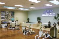 No growing pains: The expanded headquarters of America’s Swimming Pool Co. includes indoor educational areas along with training pools — two outdoors and two indoors. Adding 4 acres to the property’s footprint also paves the way for future expansion.  The company is based in Macon, Ga.