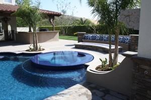 When asked if backyard pools and spas are expected to be popular among their residential clients this year, 73.8 percent of landscape architects surveyed said yes of pools, and 76.4 percent offered the affirmative for spa features. Pool/spa by Green Scene Landscaping and Swimming Pools
