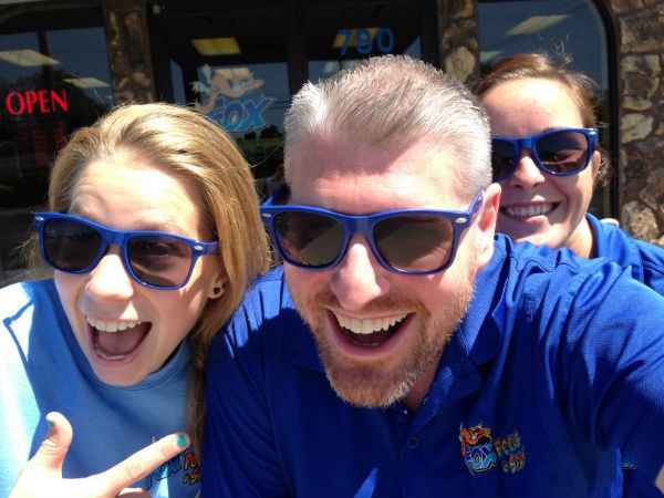 Crazy like a ‘Fox’: Employees at Fox Pools & Spas know how to cut loose, whether filming a viral video or mugging for a selfie.