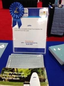 pHin took first place in the Product Showcase’s “New” category.