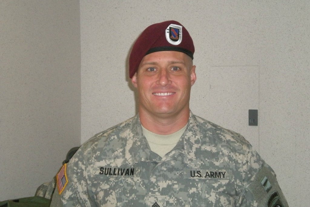 Matt Sullivan was the first recipient of a backyard pool from Water for a Warrior.