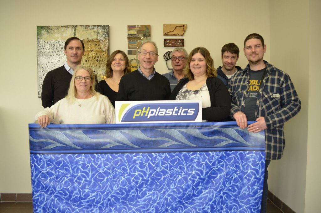 Members of the new joint venture, pH plastics.