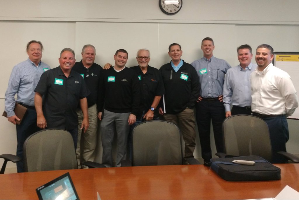 Officials from the pool/spa industry and Southern California Edison met earlier this month to discuss the recent change to the utility's pool-pump rebate program.