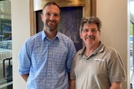 Left to right: Robert Goodall and Dan Inderbitzen