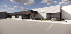 A rendering of Haviland's upcoming facility.