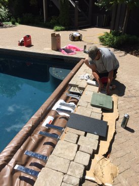 When installing custom stone cover-box lids, make sure the stone can be lifted by service technicians.
