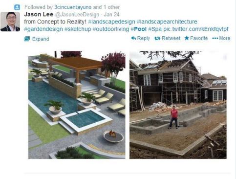 @JasonLeeDesign shows us how he is bringing his vision for this outdoor oasis to life. We'd love to see the finished product. Have some nice Before and After shots of your work? Let us know! #PSNSocialService