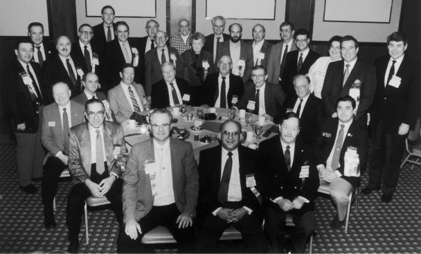 NESPA holds its first Quarter Century Club breakfast in 1990. 
