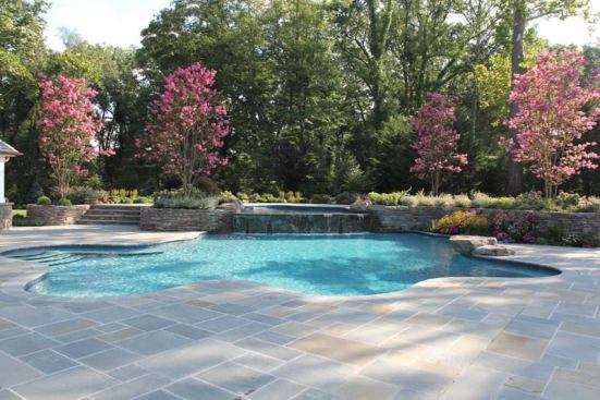 Aquatecture of Nutley, N.J. caught the judges' attention with its work in the category of Pool/Spa Combination: Concrete, taking home gold and silver awards.