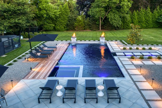 The Best of Competition honoree for NESPA's Outstanding Achievement Awards for Builders: Elite Landscapes, Perrineville, N.J.