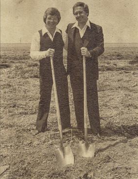 Up for the challenge: In the 1970s, Don Kern, co-founder, and Pat Price, controller, headed up Kern Products — which became the distributor now known as Superior Pool Products (PoolCorp). 