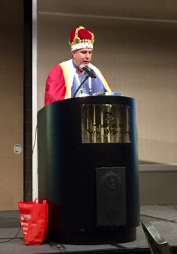 Long-time NPC auctioneer Jay Eaton, president of Phoenix-based Cal Plastering, will take the virtual gavel for next year's online conference.