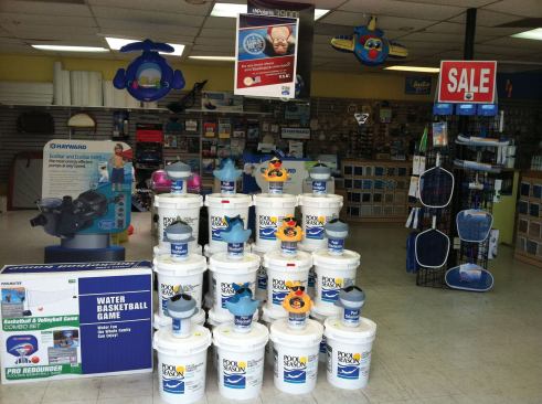 Spruced up: Allpro Pool Supplies in La Mesa, Calif., was updated after nearly 20 years. The three-day remodel included a new layout, wall colors and merchandise locations.