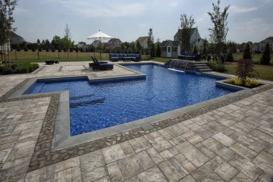 Best of Competition:
Residential Vinyl-Lined Pools — Geometric
Swimming Pools by Jack Anthony, Patchogue, N.Y.