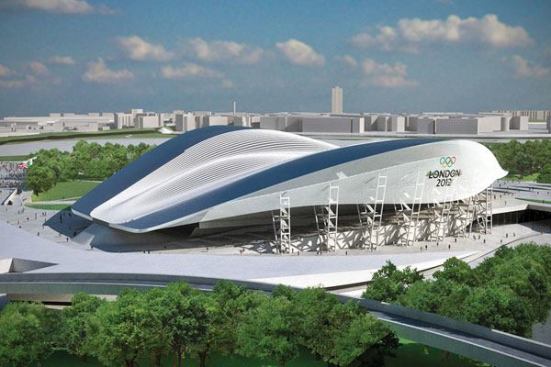 TransformerThe London Aquatics Centre is located in Olympic Park, a newly created green space set on more than 2 square kilometers of land in East London that was once an industrial wasteland. Construction on the Aquatic Centre was completed in just over three years, and the design was inspired by the movement of water.