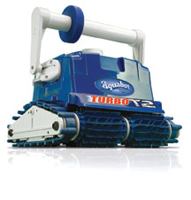 AQUABOT TURBO T2:Aqua Products introduces the next generation of robotic cleaners with its elite line of Aquabot Turbo T-Class models that clean pools in as little as 1 hour.