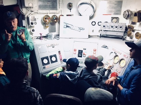 U.S.S. Midway Catapult Room