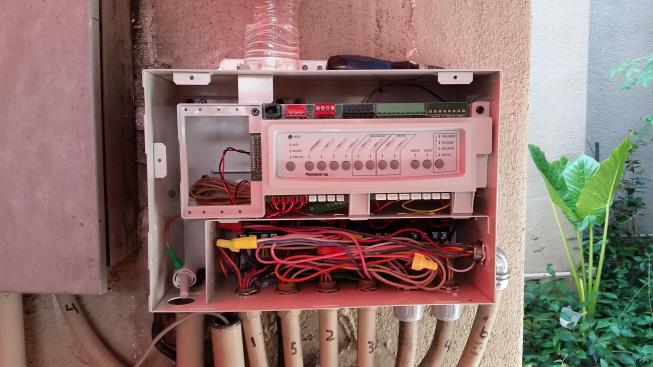 After: Pools by Ben in Santa Clarita, Calif. simplified the job by eliminating unnecessary wires and high-voltage valve actuators.